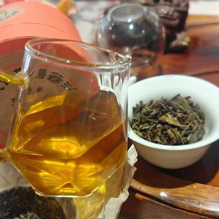 2008 Aged Yiwu Ancient Tree Mushroom Tuo Tea - Raw Puerh (2 Pack x 250g, Total 500g)