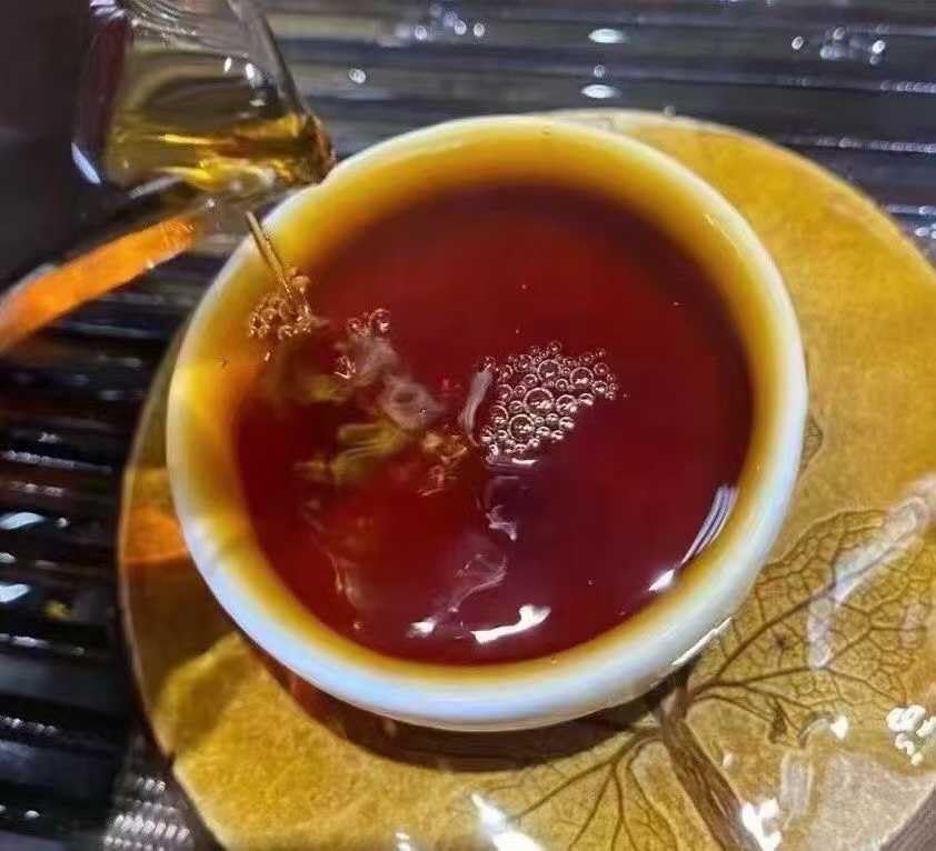 Quanlong Golden Bud Valley Aroma Ripe Pu-erh Tea, 500g, from Yunnan