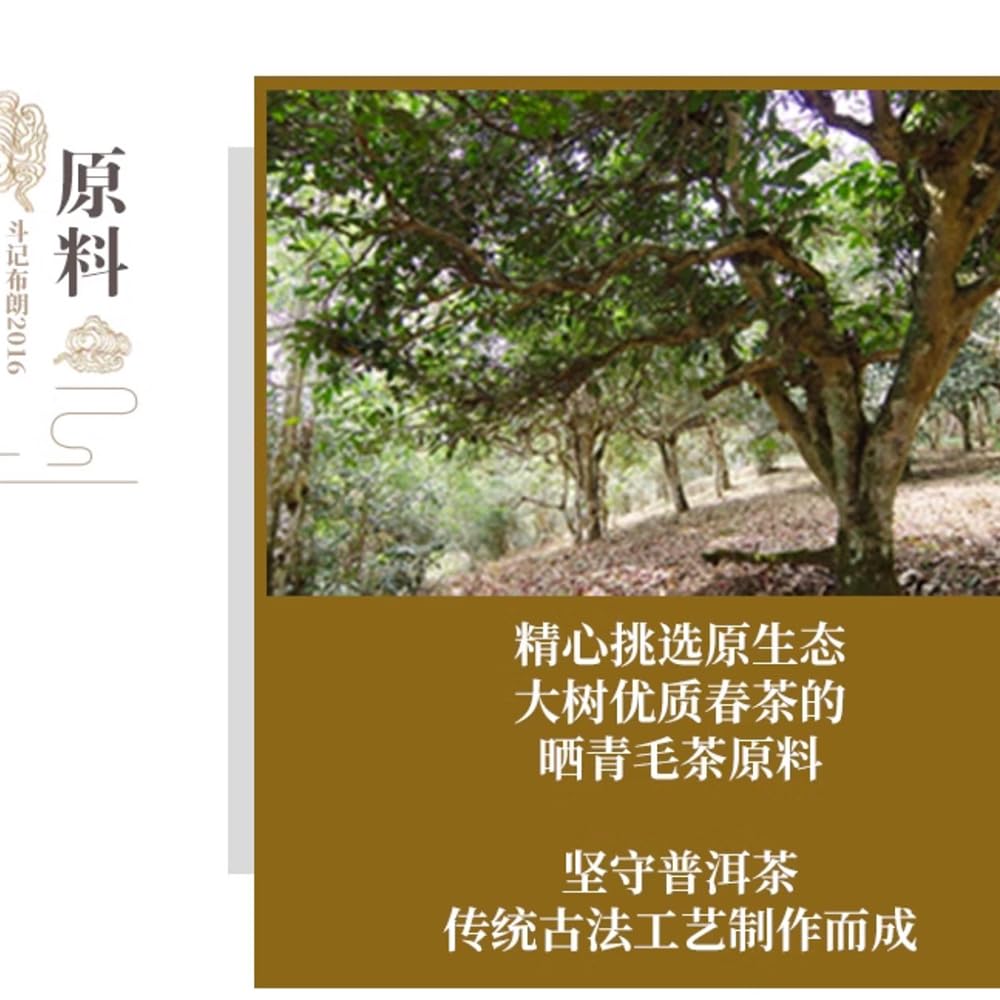 Douji Bulang Raw Pu-Erh Tea 2016 – 357g