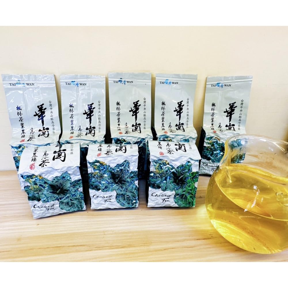 Taiwan unique tea,楓林茶葉,Chin-Shin-Oolong,Huagan,75g*8