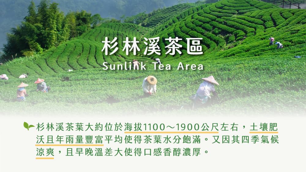 Taiwan unique tea,杉林溪高山鮮採烏龍茶葉 Shanlinxi Oolong Tea,150g*4