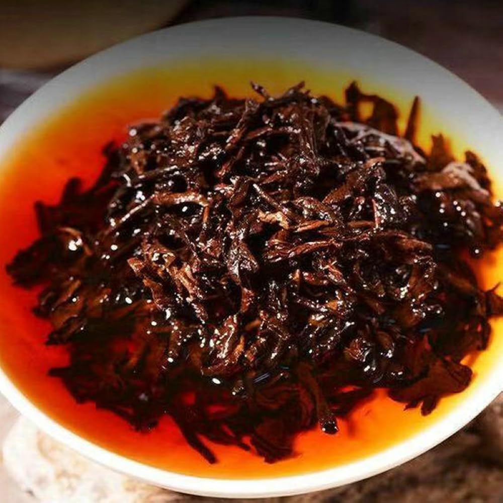 2015 Lao Banzhang 500 Year Old Tree Ripe Pu-erh Tea Cake, 1000g, from Yunnan