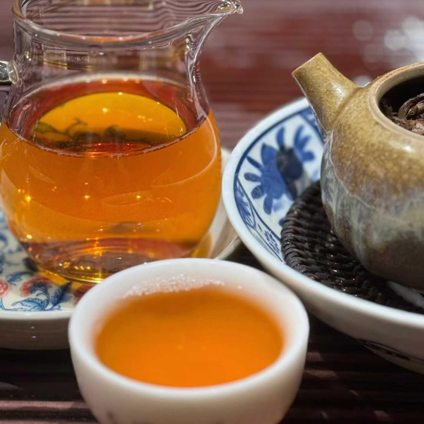 2002 Vintage Liming Yellow Mark Raw Puerh Tea Cake 357g