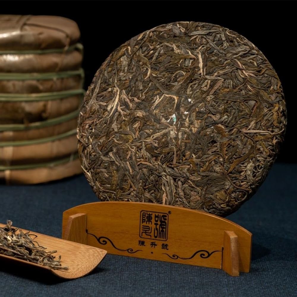 Chen Sheng Hao 2019 Raw Pu-Erh Tea – 357g (12.6oz) Sheng Puerh Cake – Premium Aged Chinese Green Tea