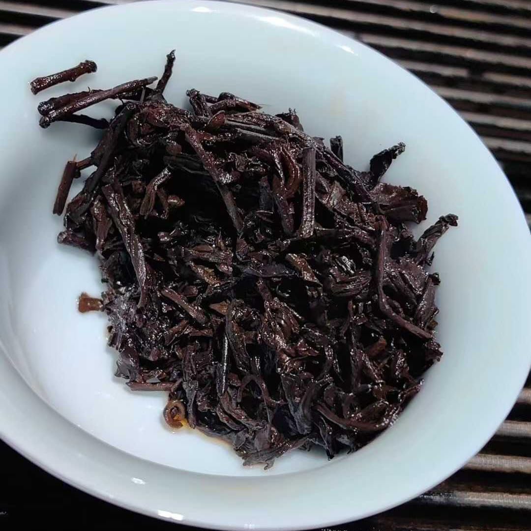 1980s Shenchang Zhan Jin Qian Mark Liu Bao Tea, 800g Basket, Dry Storage Aged Tea