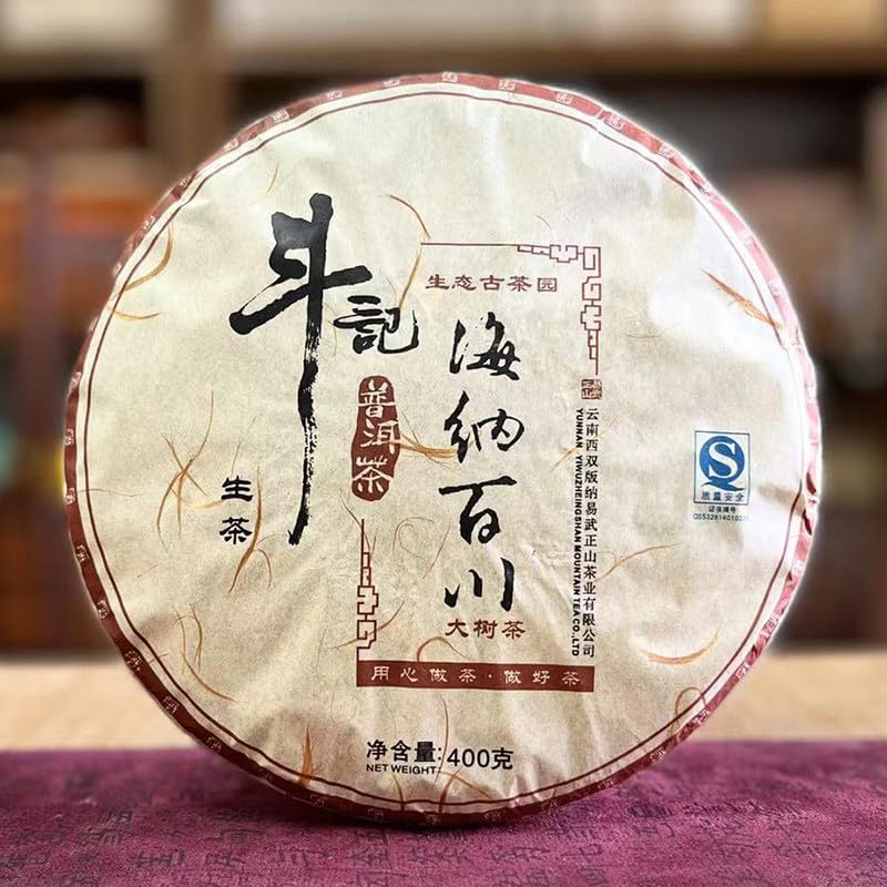 Douji 2010 Hai Na Bai Chuan Raw Puerh Tea Cake 400g