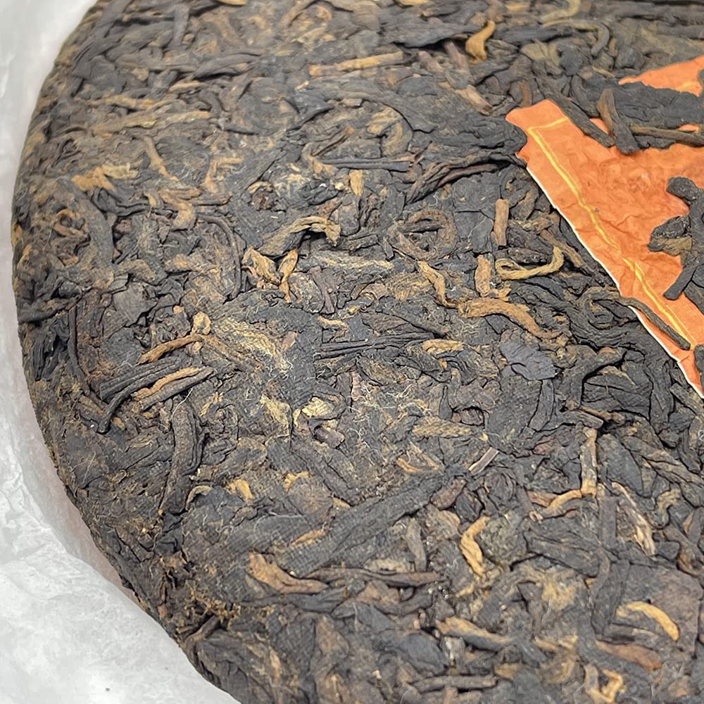 Keyixing Good Luck 2022 Ripe Pu-Erh Tea Cake 357g