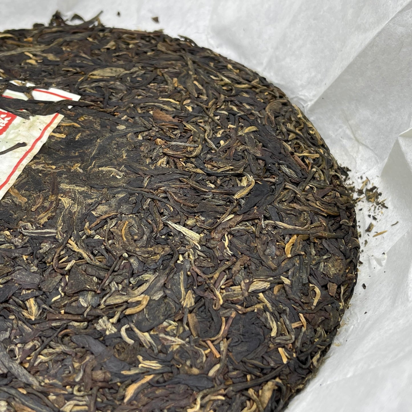 Lancang Ancient Tea 2015 007 Raw Pu-erh Tea Cake 357g