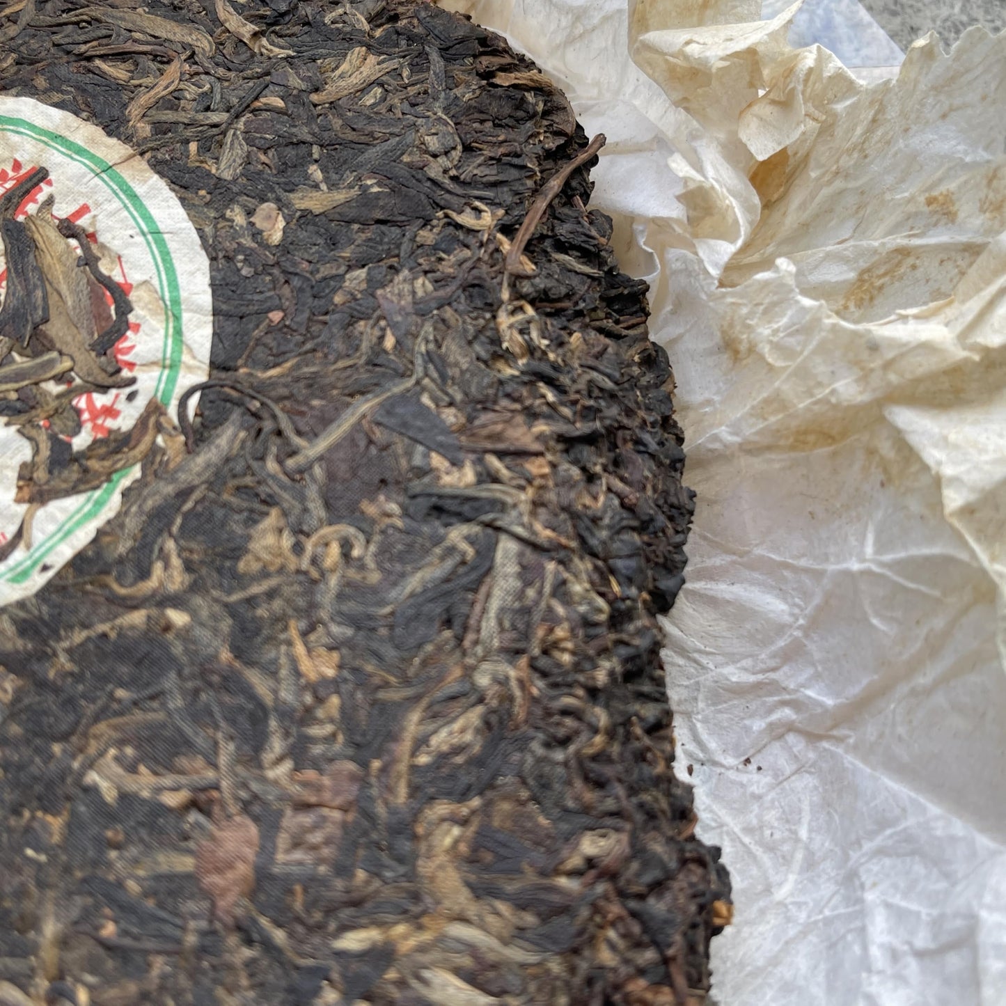 2006 China Tea Bulang Big Tree Raw Pu-erh Tea Cake, 357g, from Yunnan