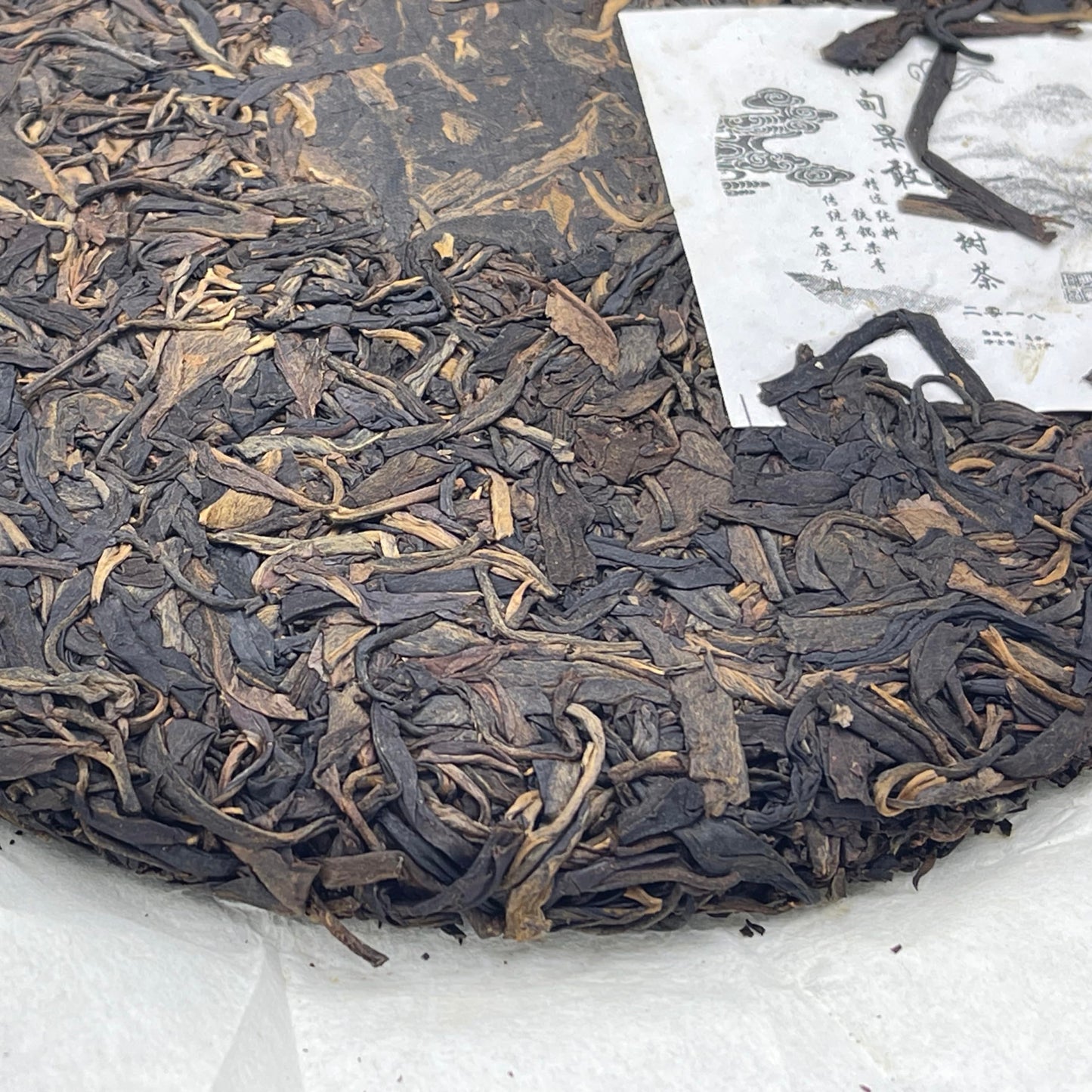Pu-Erh tea,2018,Myanmar Kokang Old Tree Tea,357g,Raw