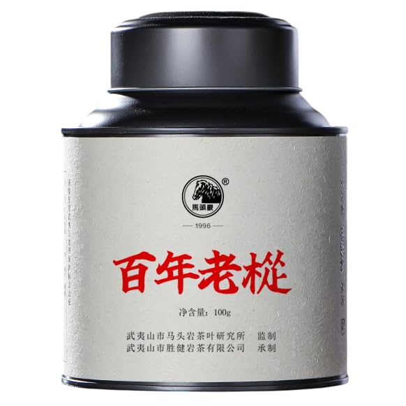武夷岩茶– Hui Yuan Keng Lao Cong Shui Xian, Floral Rock Aroma, 100g (Black Tin)