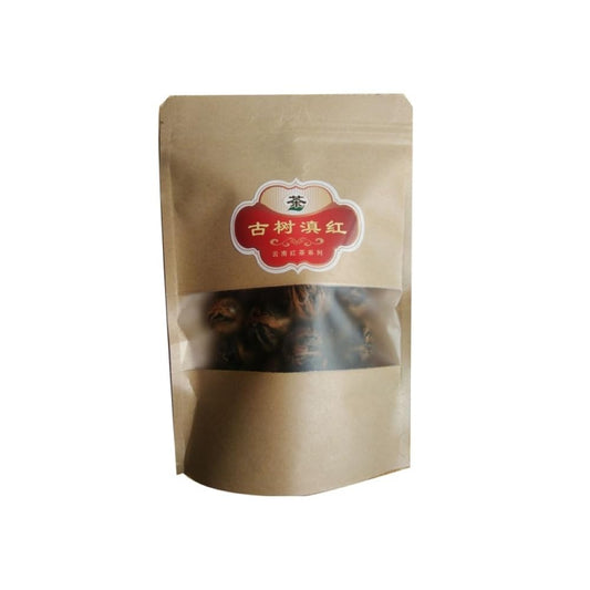 Yunnan Black Tea 雲南滇紅,鳳慶功夫滇红茶,纯手工蜜香金丝红茶龍珠,125g*4,Shipped from China