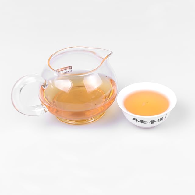 Douji 2014 Qixing Beidou Pu-erh Tea Cake, 400g Raw Pu-erh (Sheng)