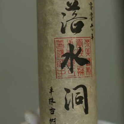 2006 Aged Raw Puerh Tea Pillar (357g) - Master Zhang Yi Supervised