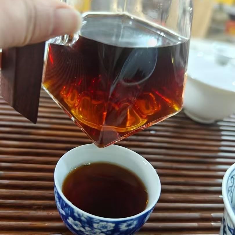 2005 Mabanggongdao Fo Yuan Ripe Pu-erh Tea Cake, 357g, from Yunnan