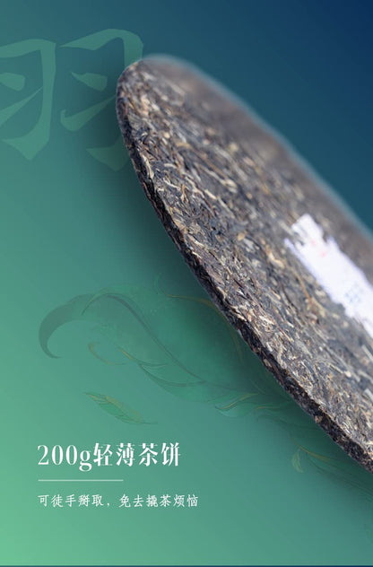 Green Feather 2020 Pu-Erh Tea, 200g, Raw