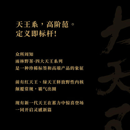Rainforest Ancient Tree Hei Tian Wang 2018 Ripe Pu-Erh Tea Cake 357g – Premium Yunnan Shou Puerh