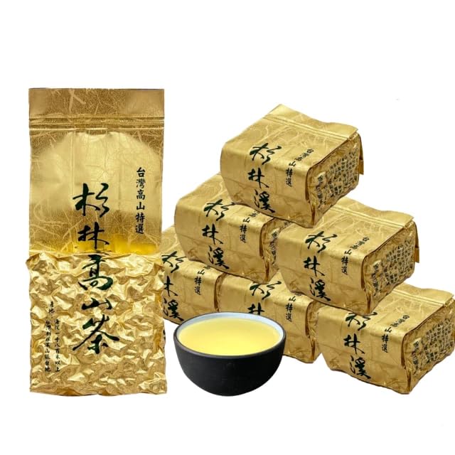 Taiwan unique tea,杉林溪三層坪 Shanlinxi Sanlayerping Oolong Tea,75g*8