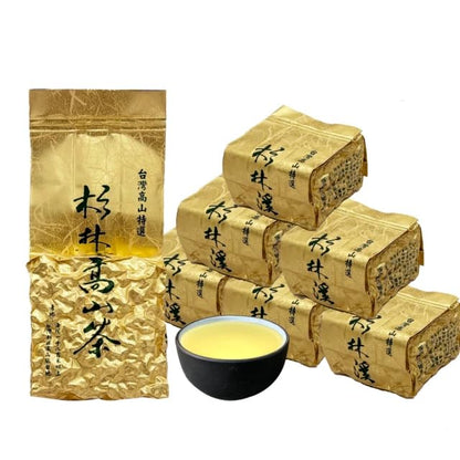 Taiwan unique tea,杉林溪三層坪 Shanlinxi Sanlayerping Oolong Tea,75g*8