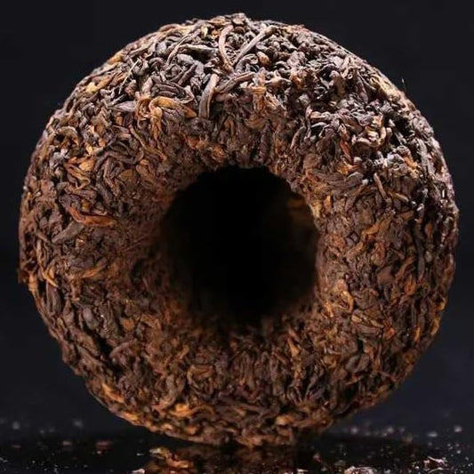 1980s Jinma Biji Ripe Pu-erh Tuocha, 100g*3, Dry Storage Aged Tea