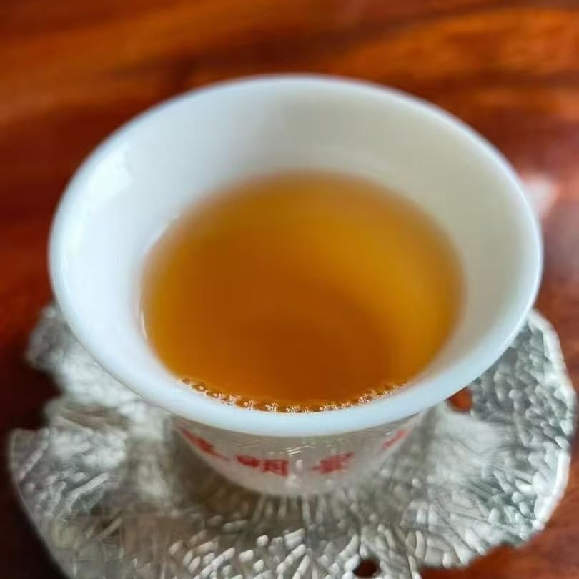 2009 Brown Old Tree Raw Pu-erh Tea Cake, 357g, from Lixing Starfire Tea Factory, Yunnan