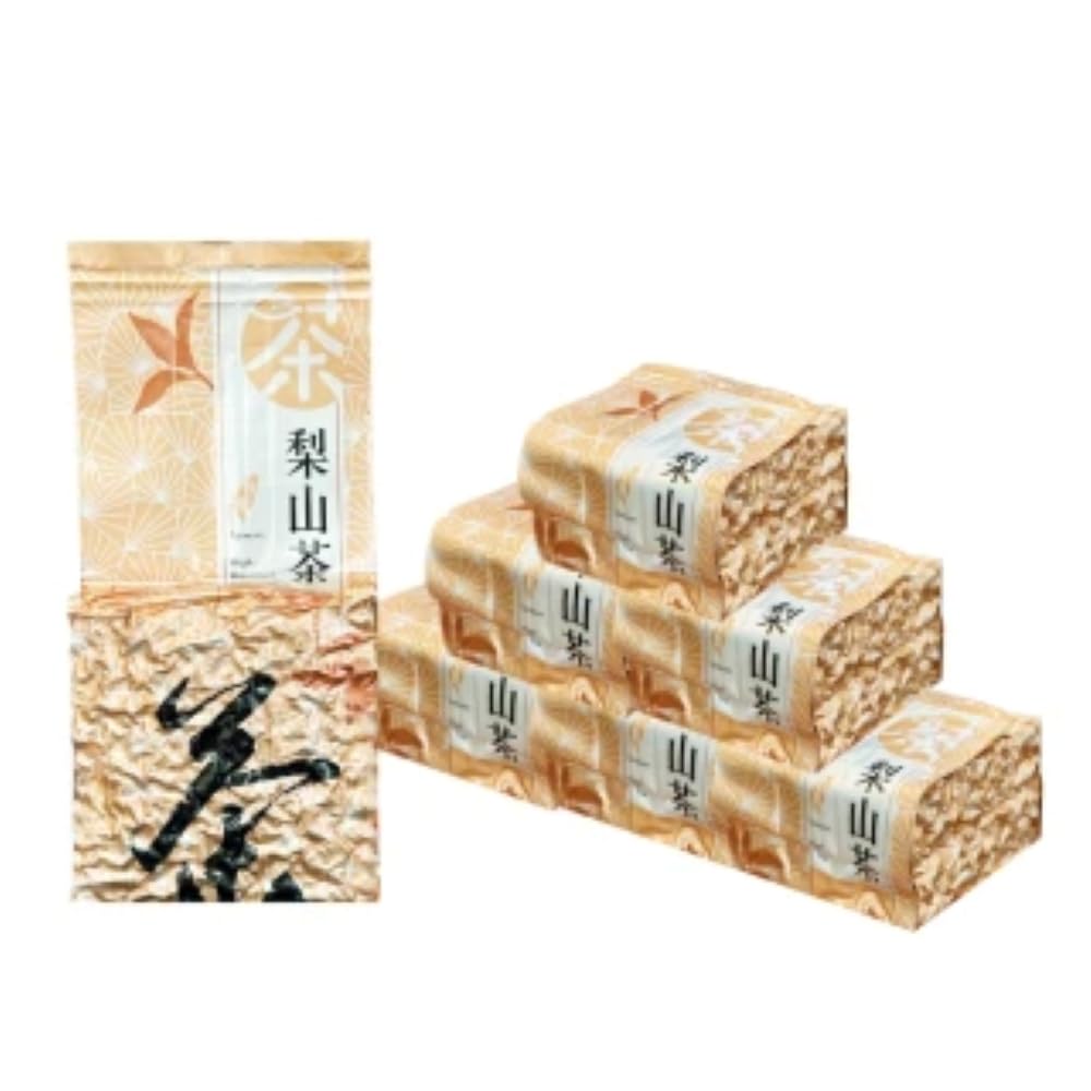 Taiwan unique tea,梨山濃郁甜果烏龍茶葉 Lishan Oolong Tea,75g*8