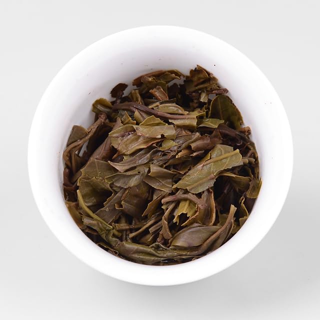 Douji 2014 Jin Dou Raw Pu-erh Tea Cake - 357g (12.6oz) Authentic Yunnan Ancient Tree Spring Tea