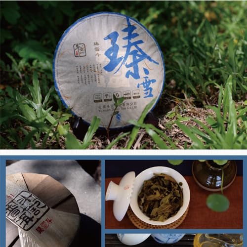 2015 Douji Zhenxuedou Raw Pu-erh Tea Cake, 440g, from Yunnan
