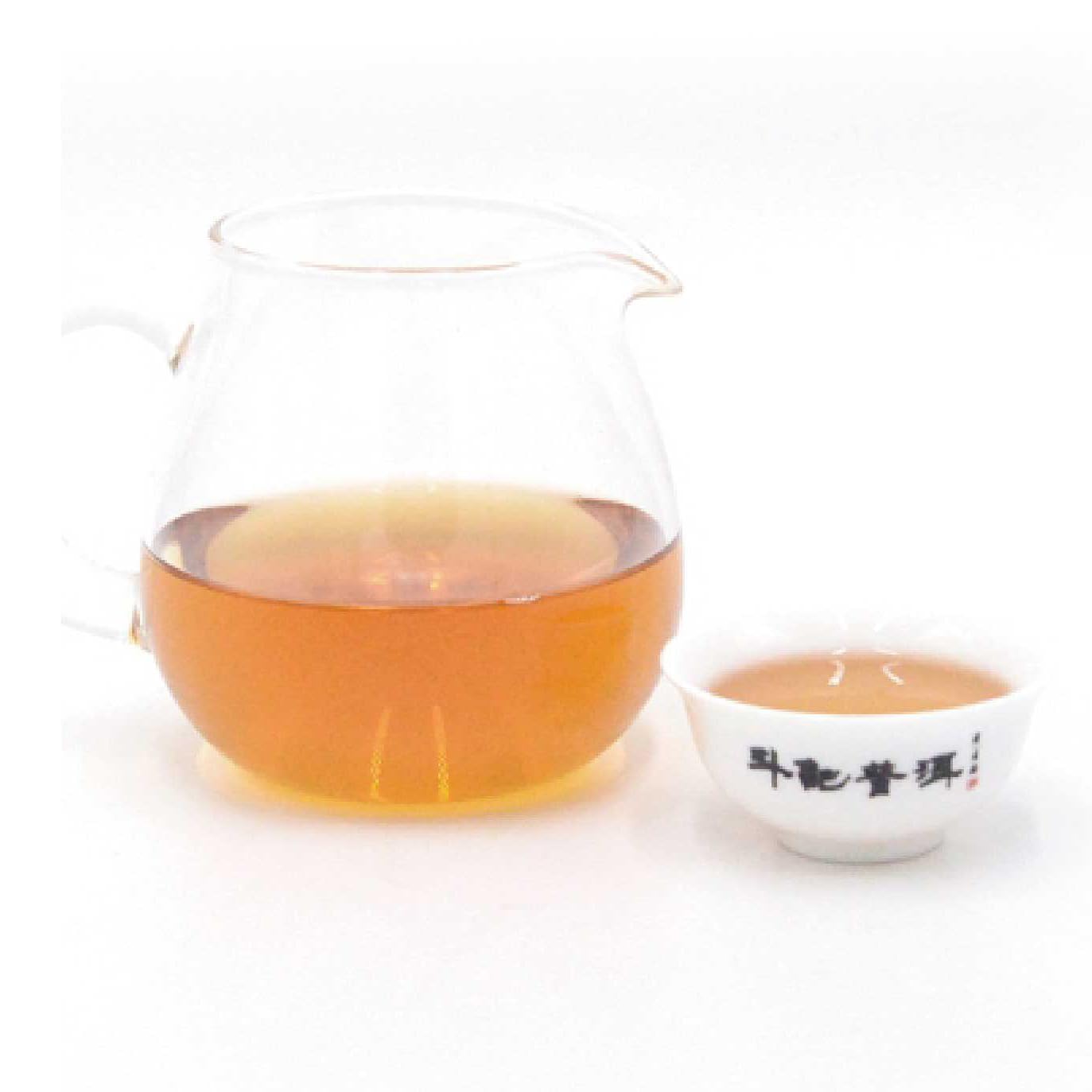 Douji 2007 Raw Puerh Tea Cake 200g Ecological Big Tree Tea Yiwu Mountain