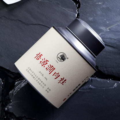 Wuyuanjian Premium Cinnamon Oolong, 100g Loose Leaf Black Canister