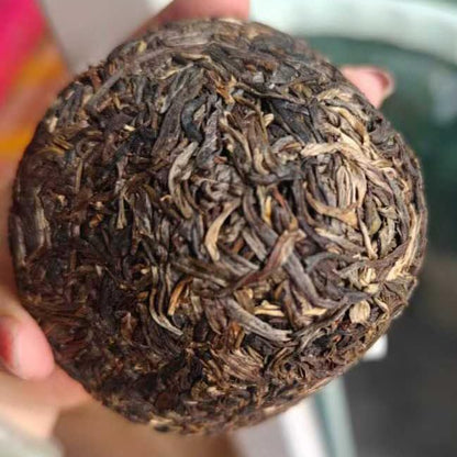 2008 Aged Yiwu Ancient Tree Mushroom Tuo Tea - Raw Puerh (2 Pack x 250g, Total 500g)