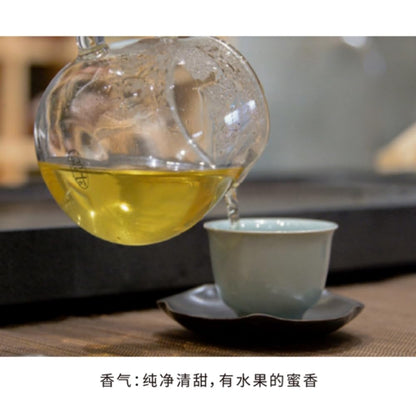 2017 Dovji Youle Big Tree Cake Raw Pu-erh Tea Cake, 357g, from Yunnan