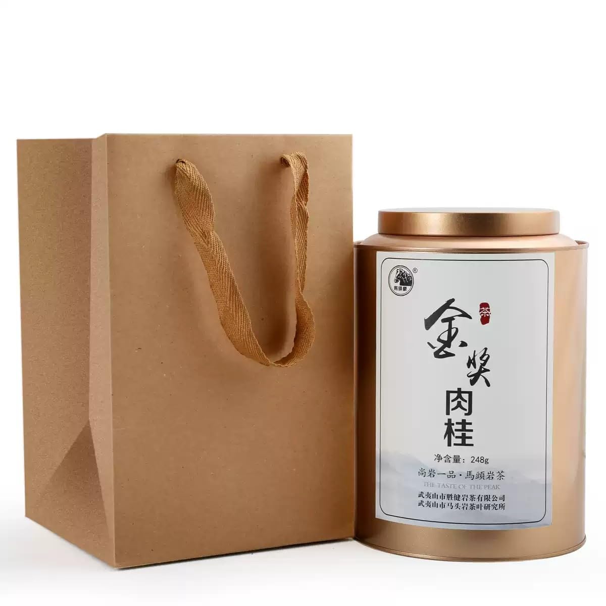 武夷岩茶,大红袍茶叶,肉桂,正岩岩茶花香型,桶裝,248g*2,Shipped from China