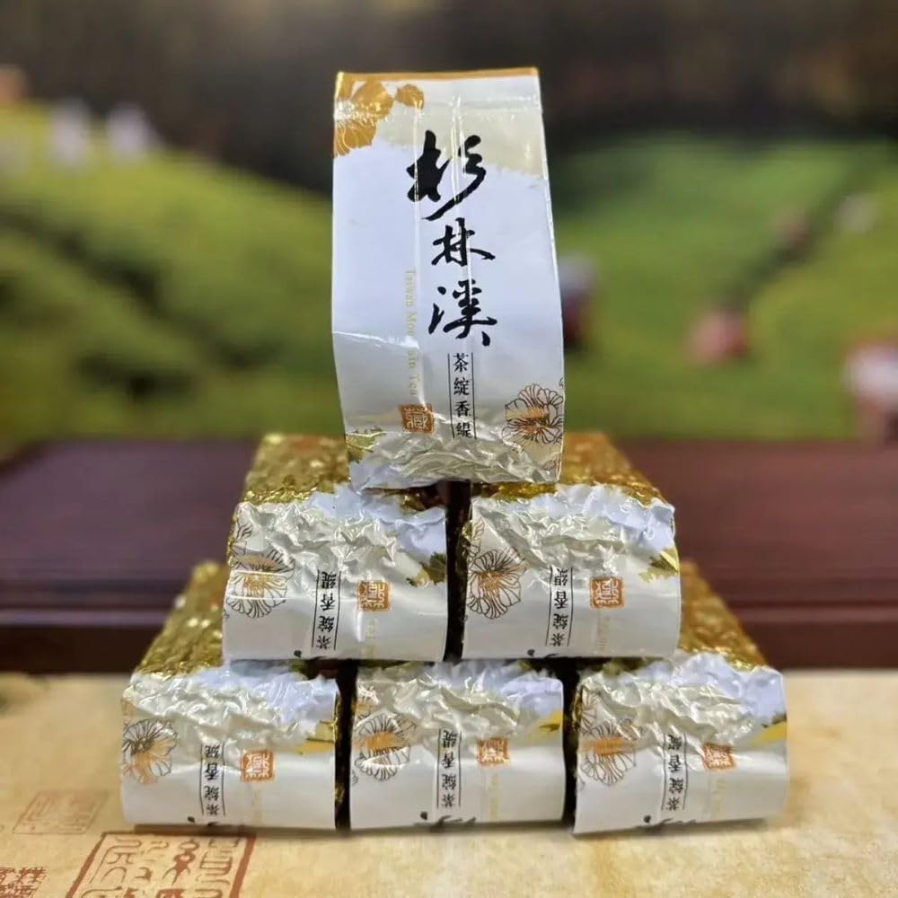 Taiwan unique tea,Fragrant type Oolong tea,杉林溪烏龍茶 Chin-Shin-Oolong,Shanlinxi,Medium-Rare,150g*4