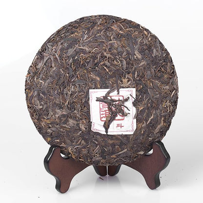 Douji 2014 Yu Dou (Jade Dou) Raw Puerh Tea Cake 357g