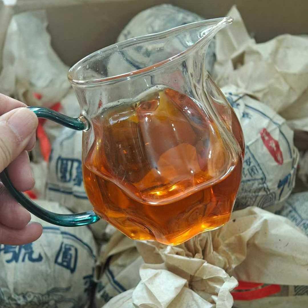 Late 1990s Songpin Hao Raw Pu-erh Tea Tuo (Dry Storage), 500g, from Yunnan