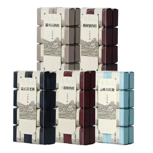 武夷岩茶,四大名叢,五大山場,武夷山大红袍茶葉,133g*5,Shipped from China