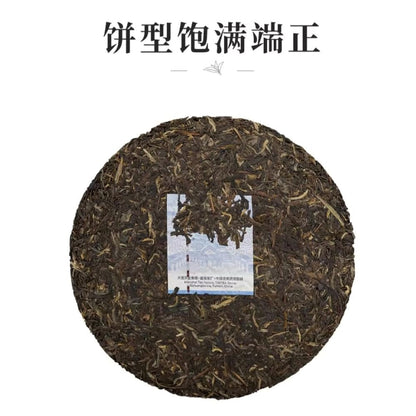 Pu-Erh tea,2021,Yihua Green Cake,357g,Raw