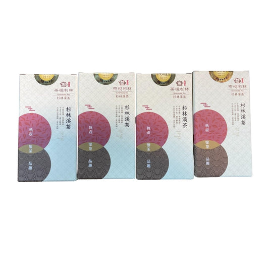 Shanlinxi Oolong Tea (Roasted Type), 150g x 4 Cans – Premium Taiwan High Mountain Tea