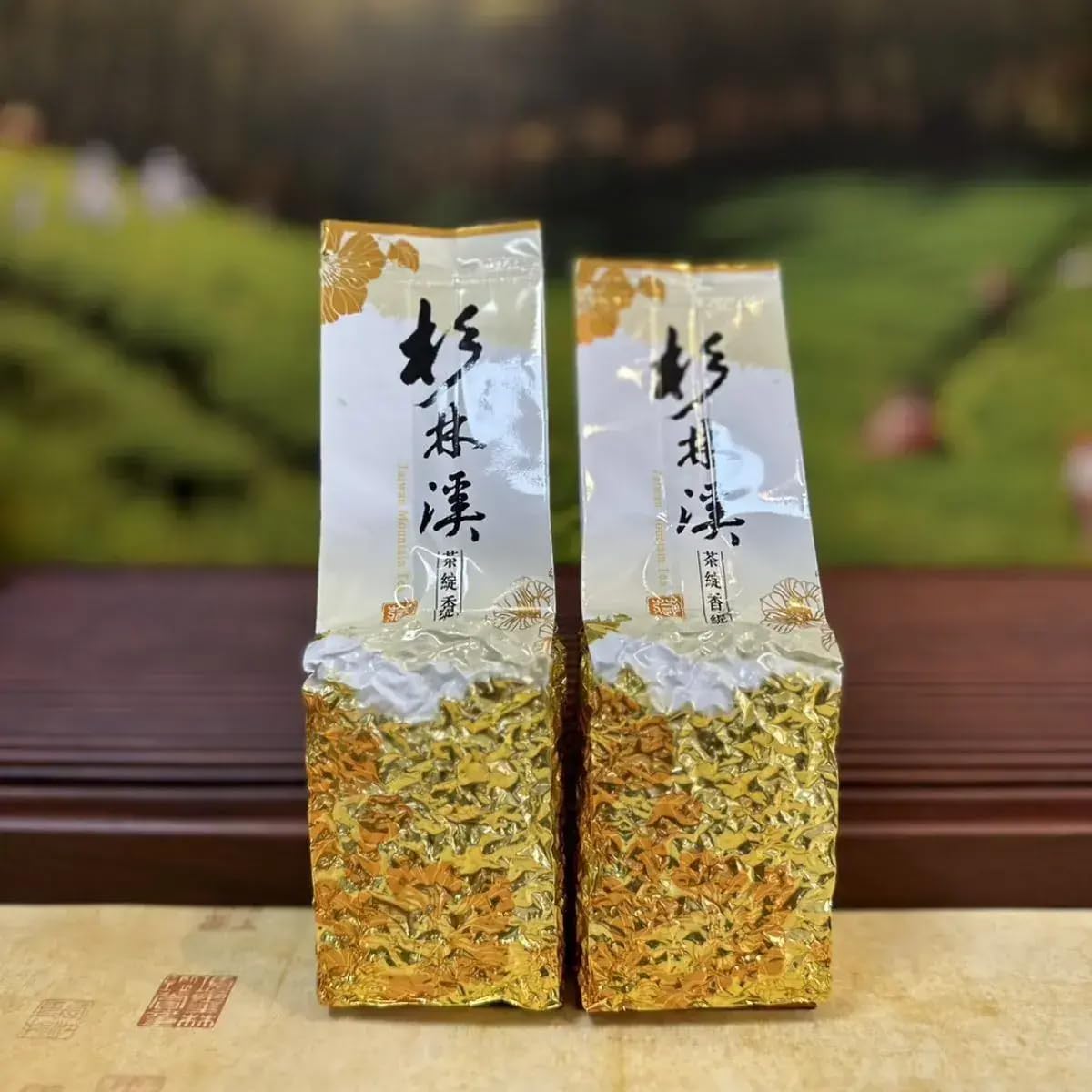 Taiwan unique tea,Fragrant type Oolong tea,杉林溪烏龍茶 Chin-Shin-Oolong,Shanlinxi,Medium-Rare,150g*4