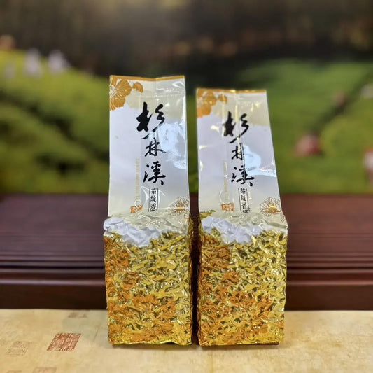 Taiwan unique tea,Fragrant type Oolong tea,杉林溪烏龍茶 Chin-Shin-Oolong,Shanlinxi,Medium-Rare,150g*4
