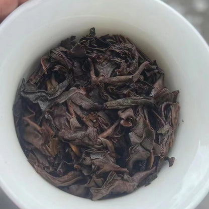 Pu-Erh tea,1990s,Double Lion Yuan Xingchang,357g,Raw