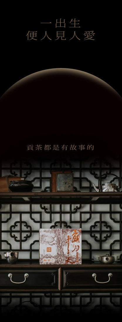 Yulin Ancient Tea 2020 Lang Yue Zhong Tian Yiwu Extra Large Ancient Tree Raw Puerh Tea Premium Cake 357g