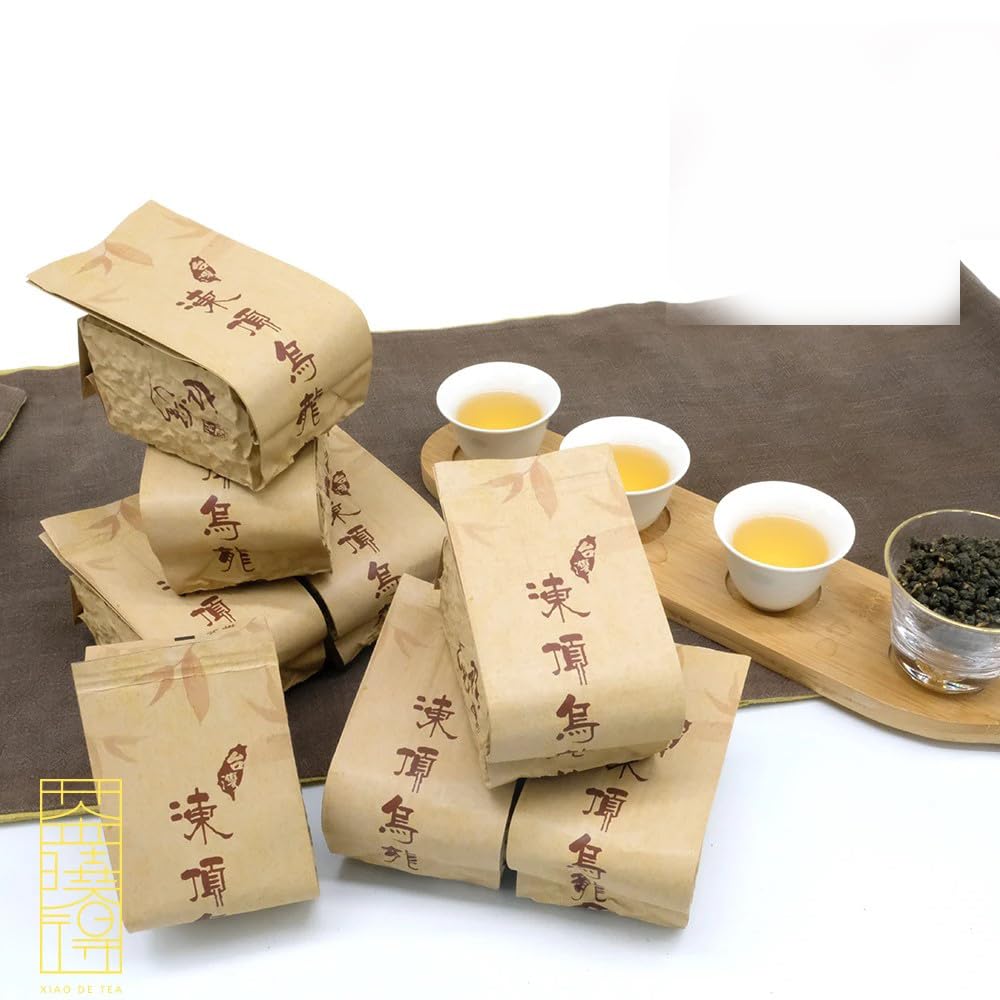 Taiwan unique tea,南投鹿谷凍頂焙火三天三夜烏龍茶葉 Nantou Lugu Tongding Roasting Oolong Tea for Three Days and Three Nights,150g*4
