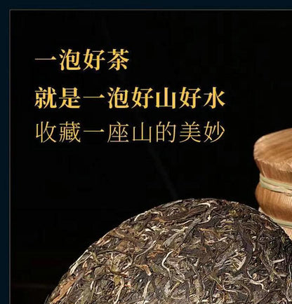 2019 Infinite Mountain (Wuliangshan) Ancient Tree Raw Pu-erh Tea Cake, 357g, from Yunnan – SHENG JIA YUAN