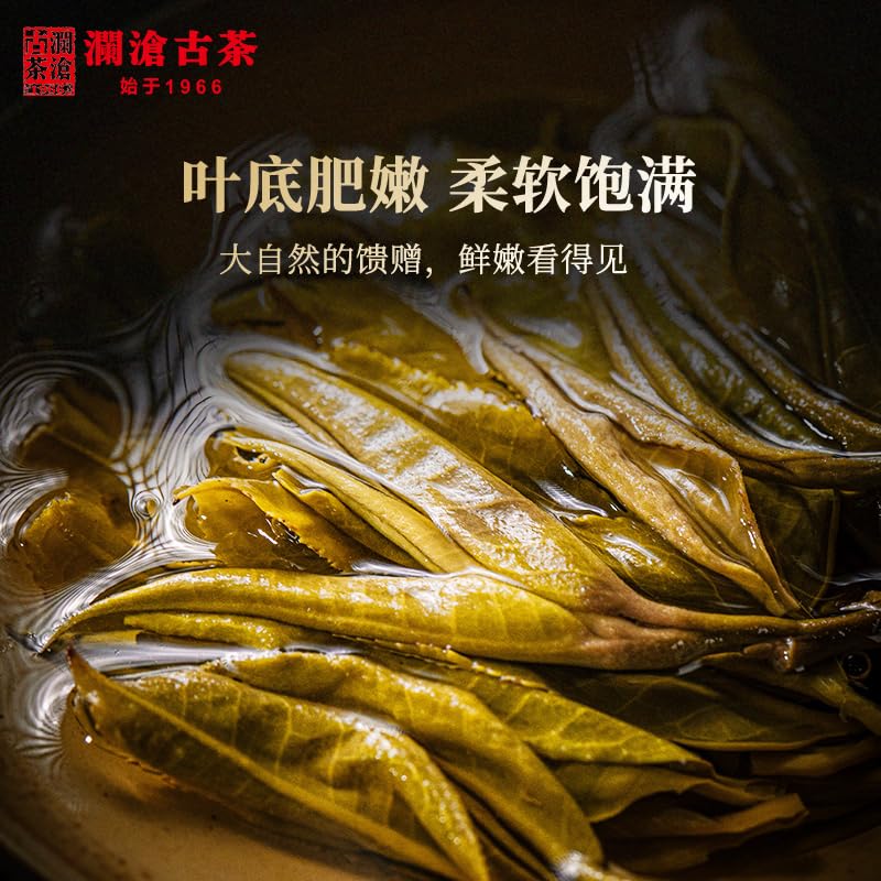 Lancang Ancient Tea 2020 007 Raw Pu-erh Tea Cake 357g