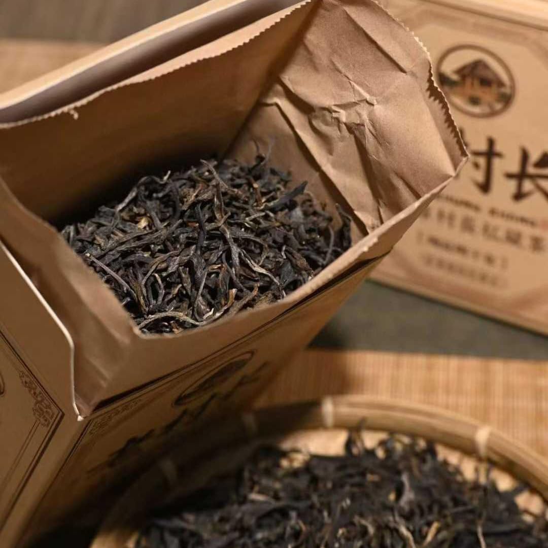 2005 Lao Cun Zhang Banzhang Raw Pu-erh Tea Loose Leaf, Aged Yunnan Sheng Puerh, Orchid and Nectar Aroma, 250g