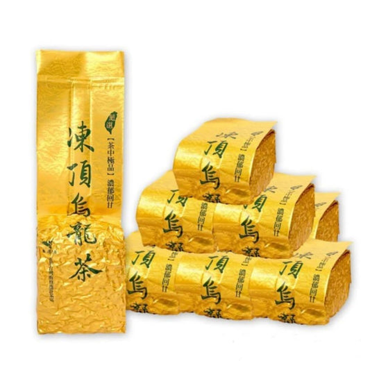 Taiwan unique tea,凍頂烏龍茶 Tongding Oolong Tea,150g*4