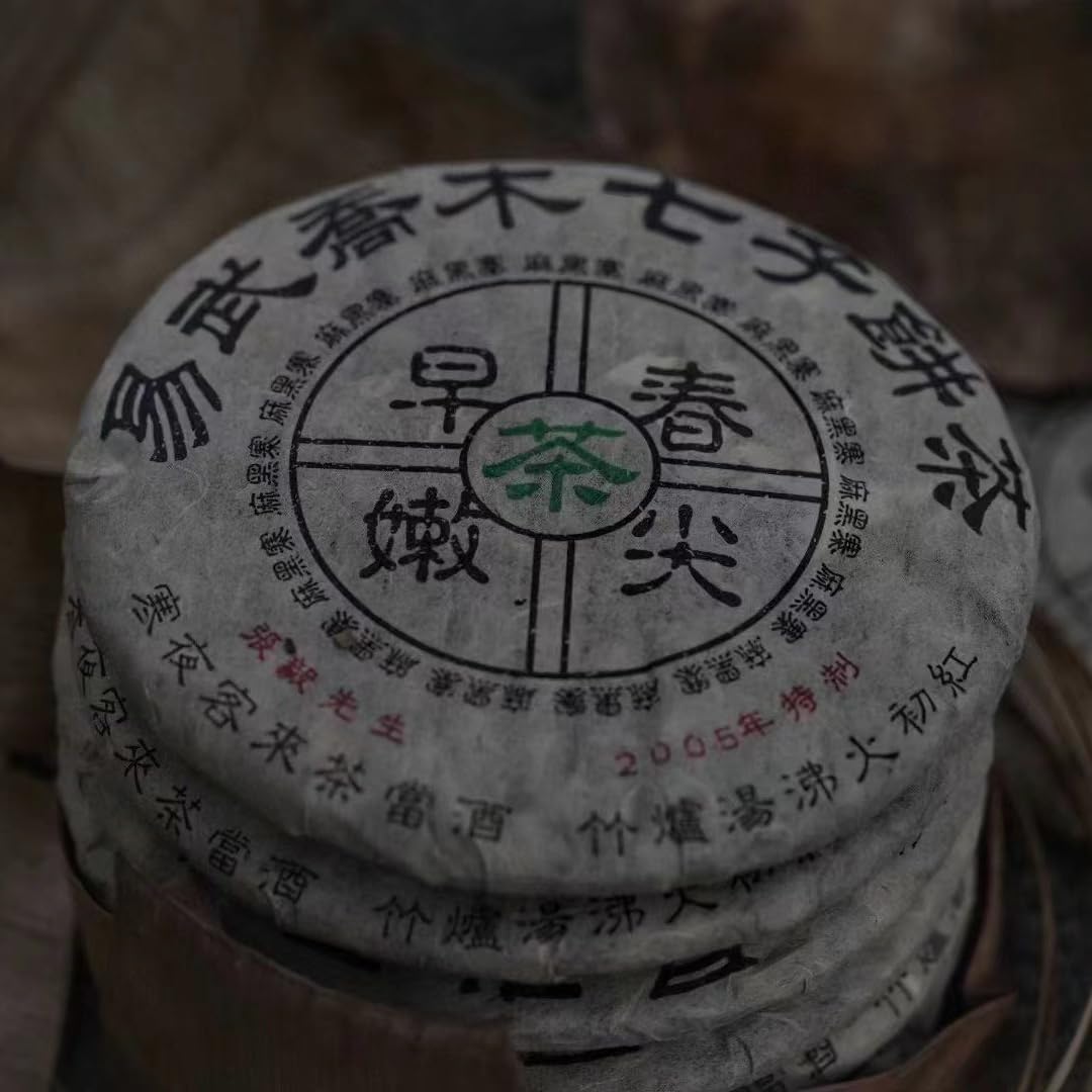 2005 Raw Pu-erh Tea Cake, Yiwu Early Spring Arbor Tea, 357g