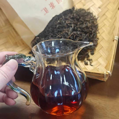 Premium 1990s Aged Ripe Puerh Tea Loose Leaf, Pure Kunming Dry Storage, Smooth and Sweet Tasting Vintage Dark Tea, 250g (8.8oz